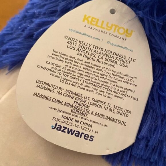 RARE Squishmallows 16" Jazmanian Lion Employee Exclusive Jazwares 25 Anniversary - Picture 7 of 8